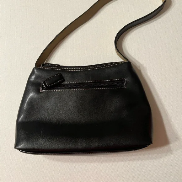 EUC Vintage Mondani New York Black  Handbag Y2K 2000s (D5) - Picture 3 of 8